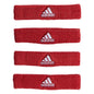 adidas Interval 3/4-inch Bicep Band Team Power Red/White One Size