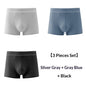 Mens Cotton Boxer Briefs, Simple And Elegant, With Graphene Antibacterial Properties