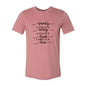 DT0115 Family, Crazy, Loud, Love Shirt