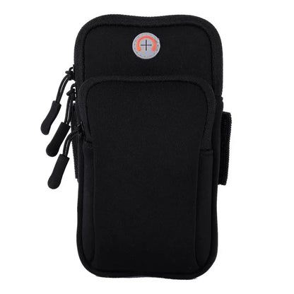 Running Arm Bag | Shockproof Adjustable Armband Pouch for Smartphones up to 6 Inches