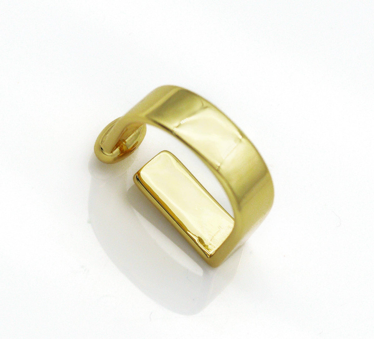CZ Rectangle Clip Ring, Sku#X344