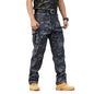 Outdoor Hiking Fleece-Lined Warm Casual Multi-Functional Waterproof And Wear-Resistant Workwear Tactical Pants