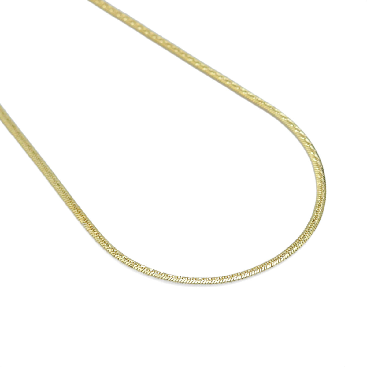 Dainty Gold thin snake Chain Necklace, thin herringbone chain, Sku#LD545c