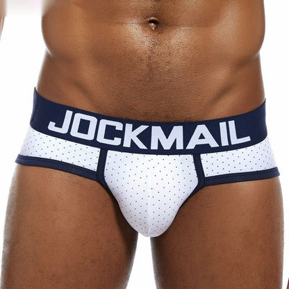 Men's Triangle Underwear Polka Dot Pure Cotton Sweat-absorbent