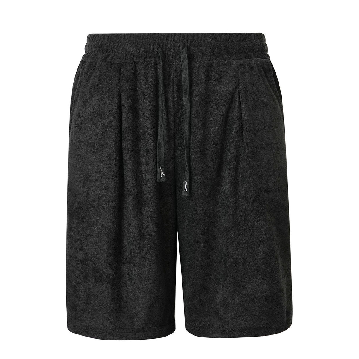 Mens Jacquard Casual Loose-fit Shorts