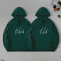 Stylish Casual Loose-fitting Unisex Hoodie For Couples