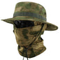 Multi-functional Outdoor Sun Protection Breathable Round-brim Fishing Hat