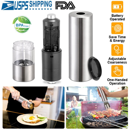 Electric Salt & Pepper Grinder with Light