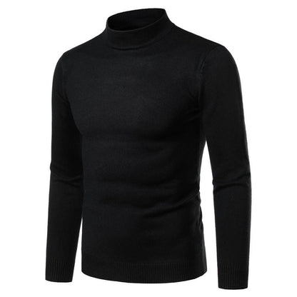 Mens Casual Half-neck Pullover Sweater