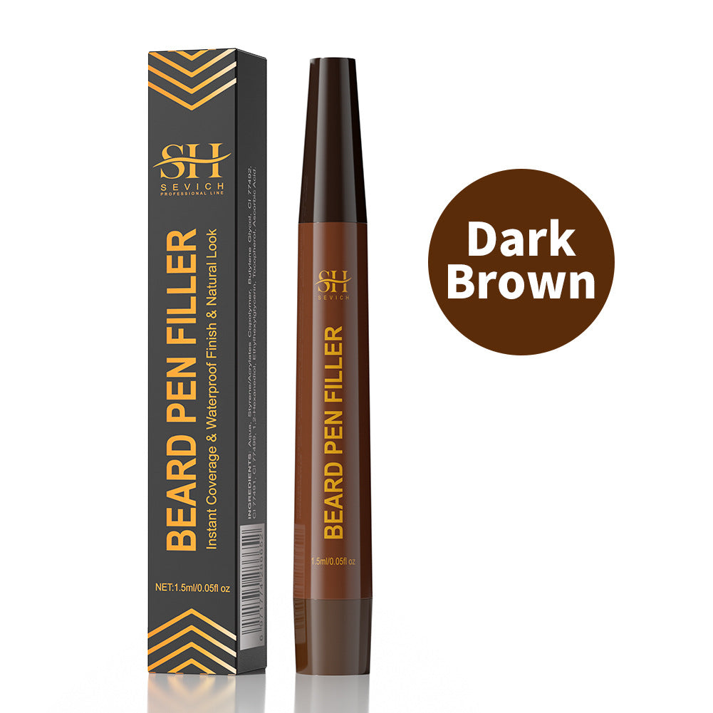 Men's Beard Eyebrow Hairline Headline Filler Sweatproof And Waterproof Natural Not Easy To Fade