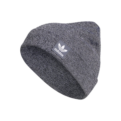 adidas Originals Unisex Originals Grove Beanie Heather Grey/White One Size