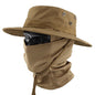 Multi-functional Outdoor Sun Protection Breathable Round-brim Fishing Hat
