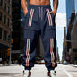 Outdoor Sports Trend Workwear Webbing Retro Loose-fit Sweatpants
