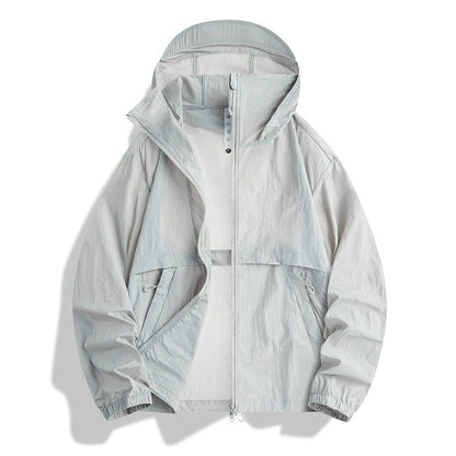 Outdoor Windproof And Breathable Casual Sun-Protective Jacket For Men Women And Couples