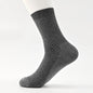 Mens Casual Soft And Breathable Mid-calf Socks