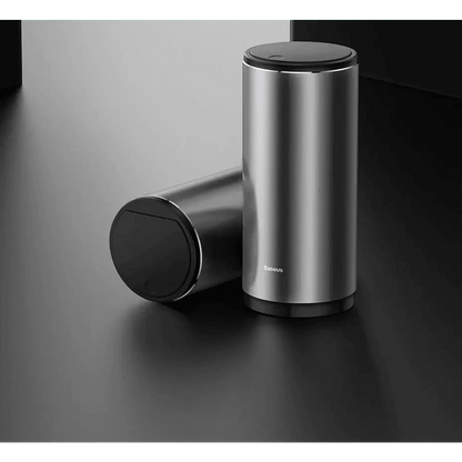 Black Small Trash Bin Garbage Can For Car Waste Rubbish Basket Organizer Storage Holder Car Accessories