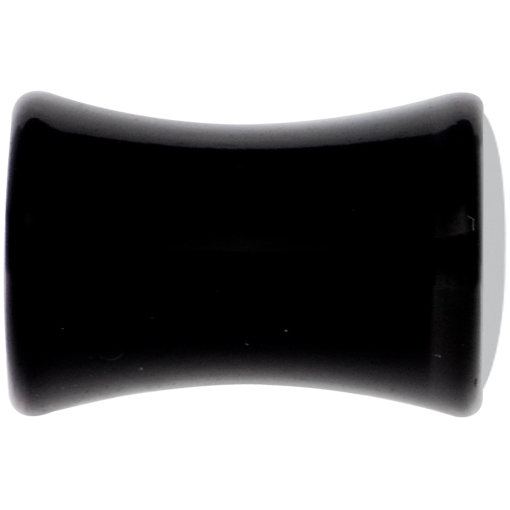 Black Acrylic Pink Black Skull Saddle Plug Set 4G