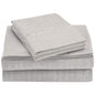 4-Piece Set: Super-Soft 1600 Series Bamboo Embossed Bed Sheet