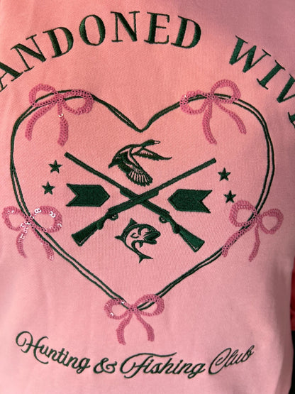 Brianna Cannon • Abandoned Wives Hunting & Fishing Club Sweatshirt