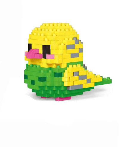 Colorful Parrot Micro Mini Building Blocks | Educational DIY Building Set for Kids and Adults