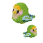 Colorful Parrot Micro Mini Building Blocks | Educational DIY Building Set for Kids and Adults