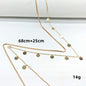 Disc Bead Chain Waist Chain for Women Body Jewelry