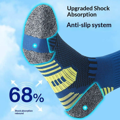 Men's Basketball Socks Mid-calf Length With A Terry-cloth Sole