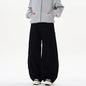 Men's American-style Retro Silhouette Cutaway Wide-Leg Pants