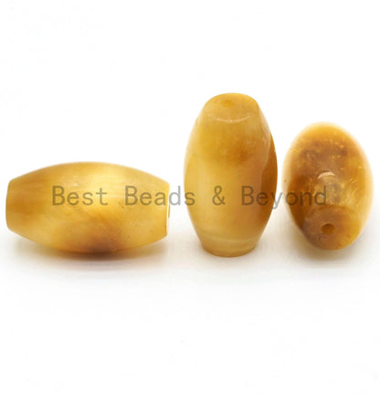 1pc/10pcs/20pcs High Quality Golden/Red Tiger eye Oval Barre
