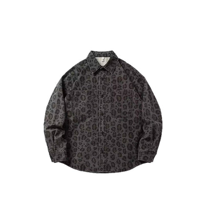 Autumn New Arrival Retro Loose-fit Casual Shirt Jacket