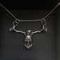 Halloween skull pendant