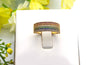 Colorful CZ Band Ring,Sku#X16