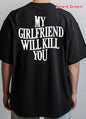 Mens European-size Cotton T-shirt