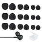BlingKingdom 9 Pairs Replacement Earbuds Silicone Earbud Tips Earbuds Cap Earbud Cushions for Most in-Ear Earbuds 3 Different Size (S/M/L)