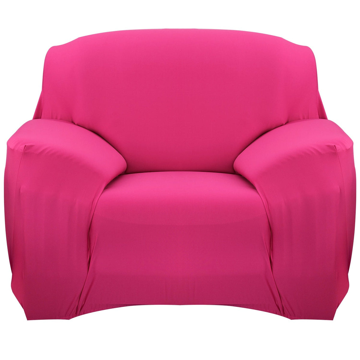 Printed Stretch Sofa Cover for 1-Seater - Slim Fit