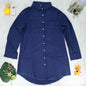 Casual Button Up Denim Shirt