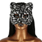 Cat Girl Half Face Party Mask | EVA Masquerade and Cosplay Accessory