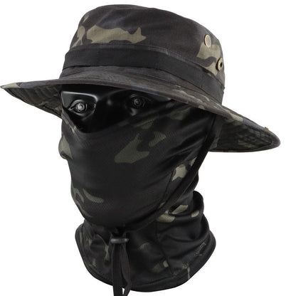 Multi-functional Outdoor Sun Protection Breathable Round-brim Fishing Hat