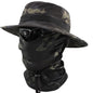 Multi-functional Outdoor Sun Protection Breathable Round-brim Fishing Hat