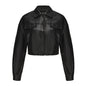 Women's Long-sleeved Single-breasted Short Jacket European And American
