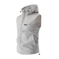 New Mens Sun-protective Jacket Hooded Sleeveless Vest
