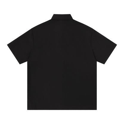 American-style Retro Loose-fit Short-sleeve T-shirt For Spring And Summer