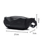 Chest bag men's small shoulder bag multifunctional trendy crossbody bag commuter mailman shoulder bag waist bag backpack