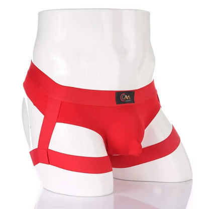 CLEVER-MENMODE G String Thong Men Sexy Leg Strap Underwear