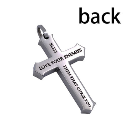 Crucified Cross Necklace