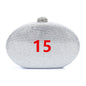 Crystal bag can be used for crossbody carrying, suitable for party and wedding gift bags
