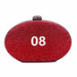 Crystal bag can be used for crossbody carrying, suitable for party and wedding gift bags