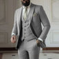 Mens Tuxedo Dinner Suit Three-Piece Set