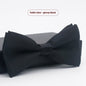 Men's Solid Color Formal Wear Wedding Business Casual Groom Groomsman Bow Tie
