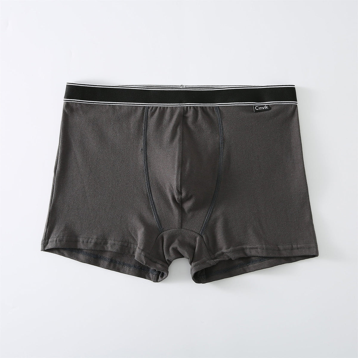 Cotton Mid-rise Boxer Briefs Breathable Men's Underpants